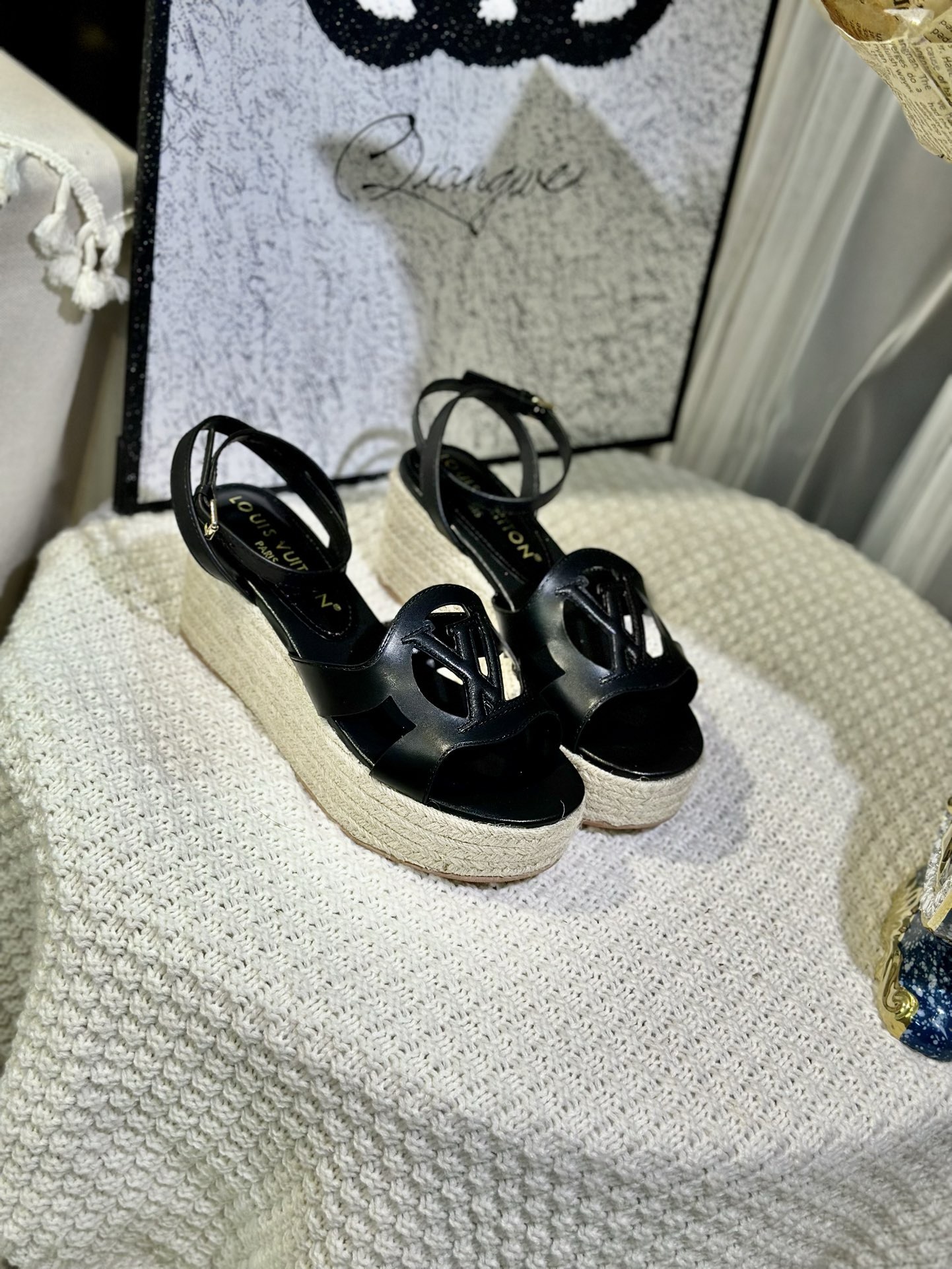 LV Isola Wedge Sandle 6.5CM