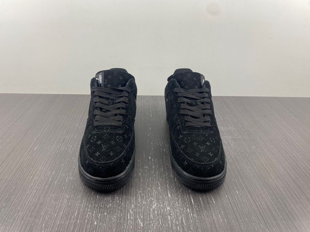 LV Nike Air Force 1 Low black 2024102401