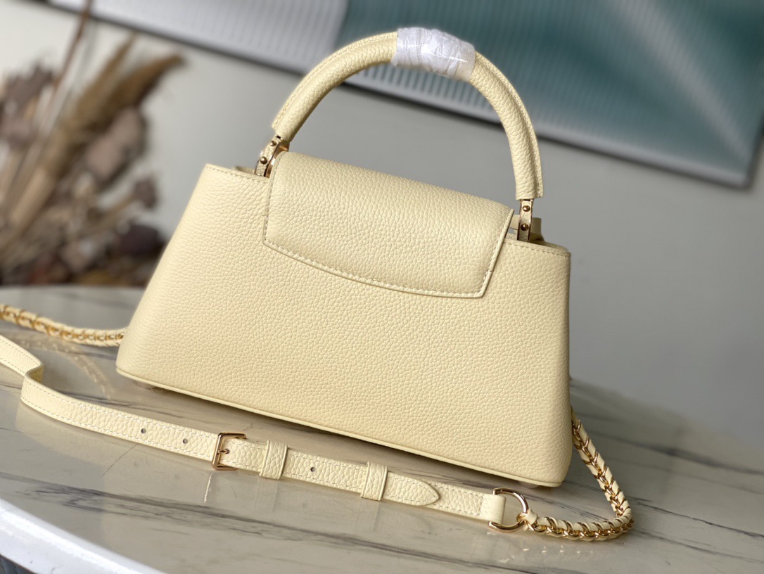 LV Capucines East-West taurillon 29*16.5*9CM