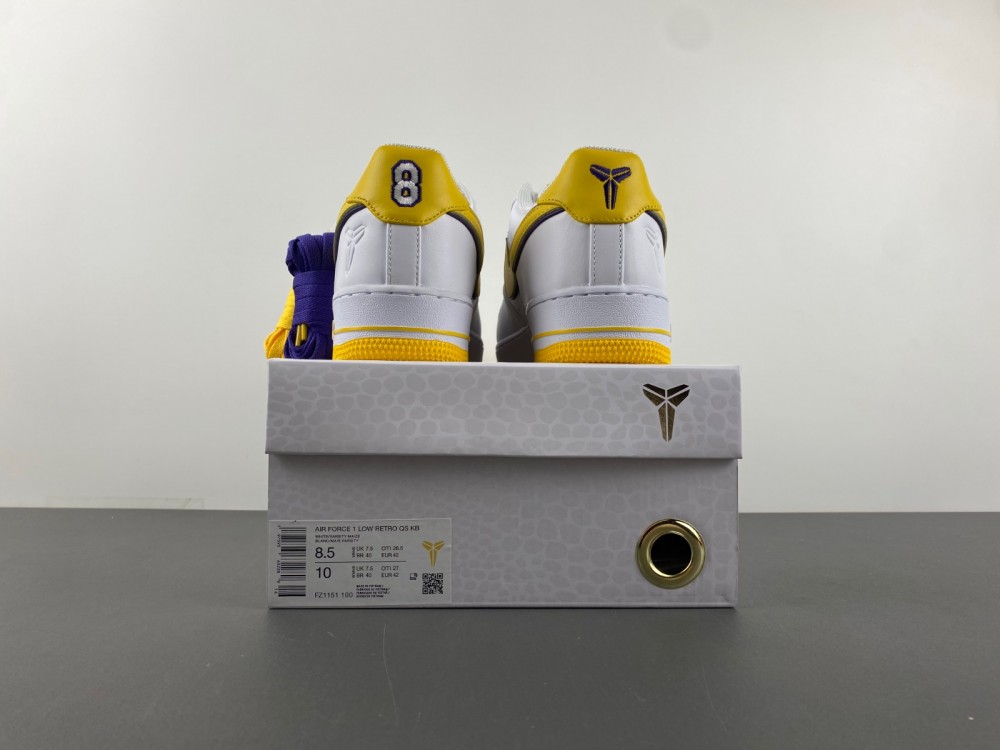 Kobe Bryant Nike Air Force 1 Low FZ1151-100