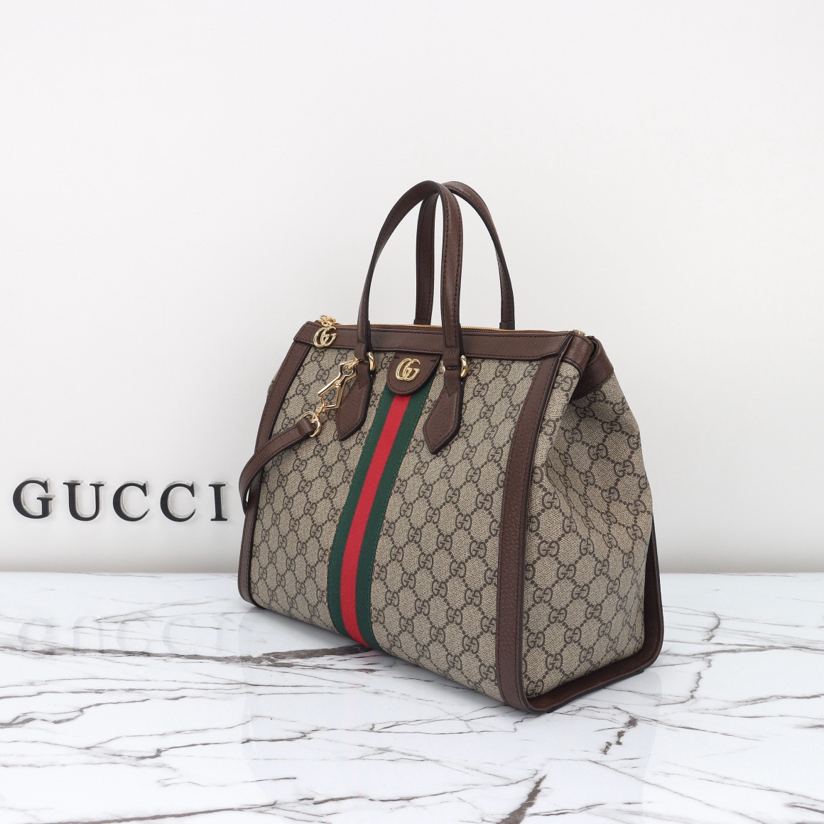 G*u*i ophidia medium top handle bag 33*24.5*17.5cm