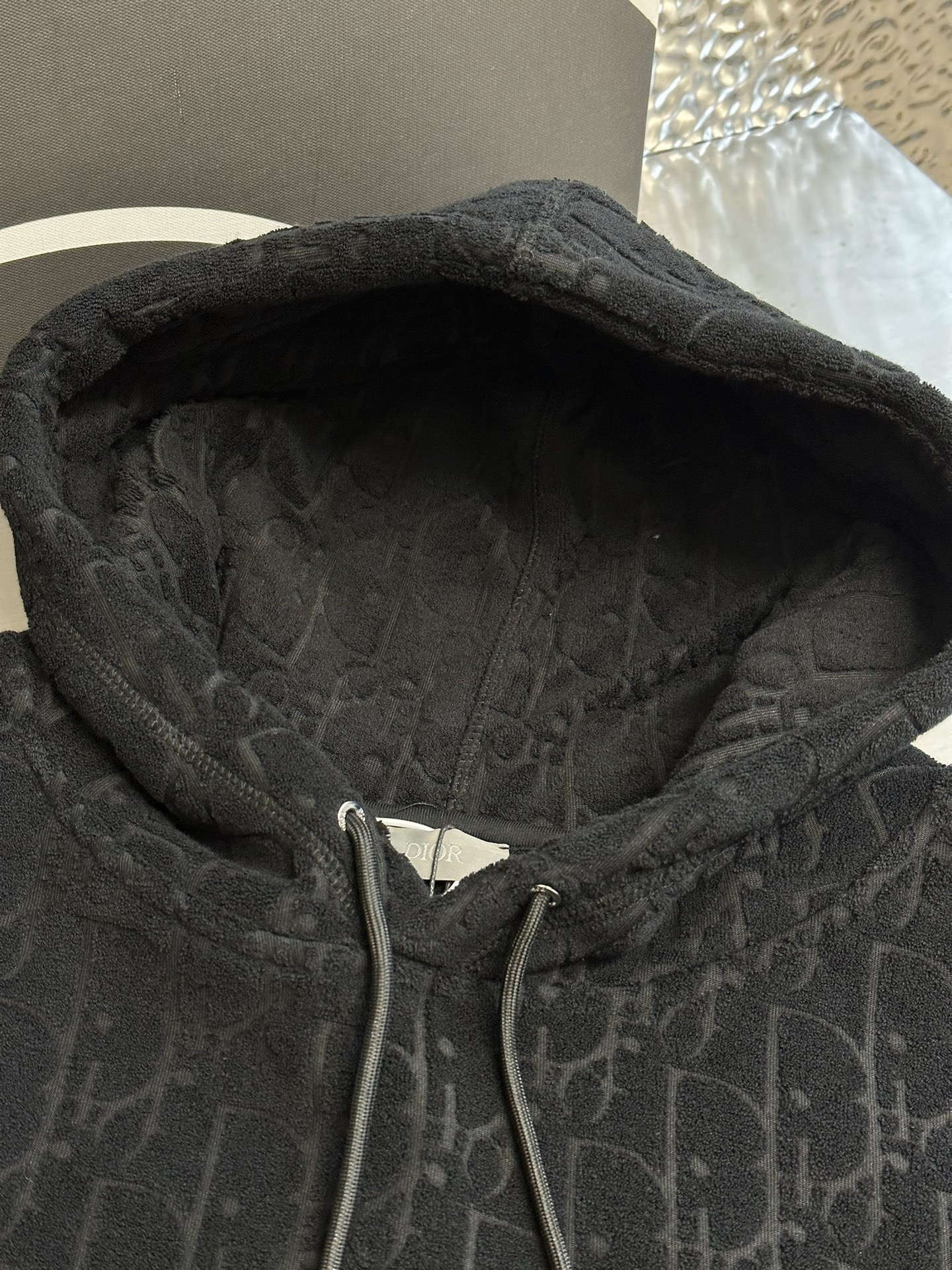D*or hoodie black 2024102901