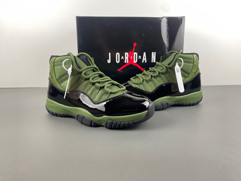 Jordan 11 military Green Black  CT8012-300