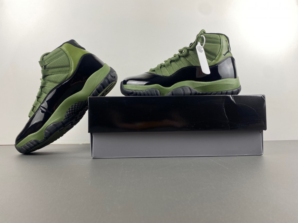 Jordan 11 military Green Black  CT8012-300