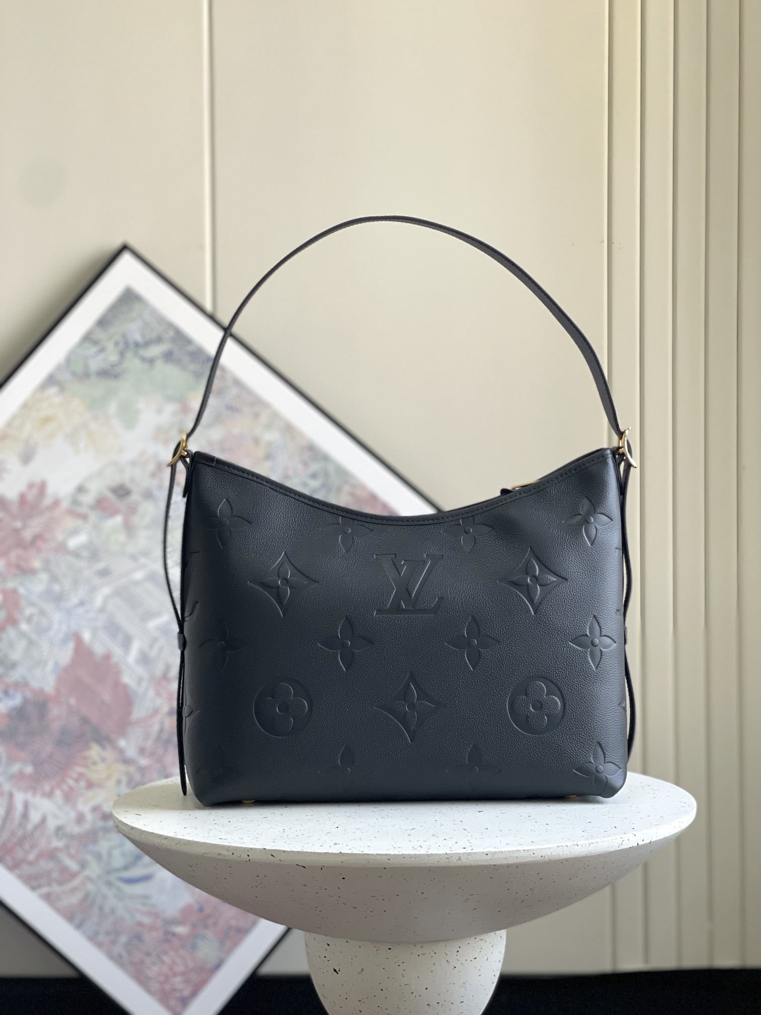 LV Empreinte Monogram Giant CarryAll MM Black 39CM