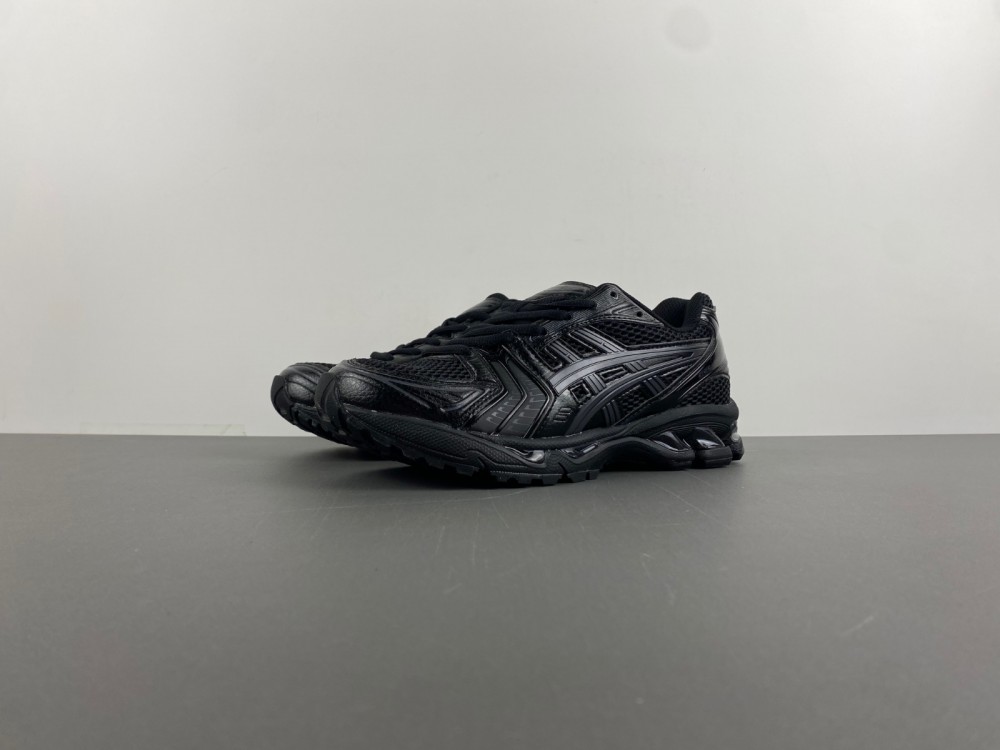 As*ic*s gel-kayano 14 black graphite grey
