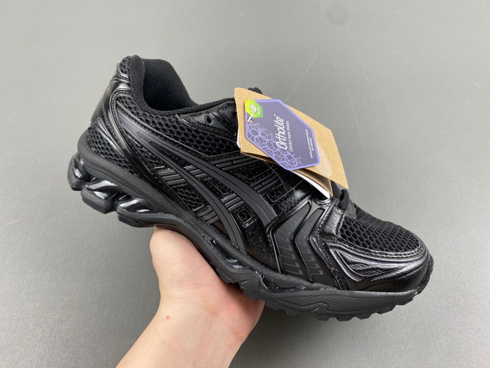 As*ic*s gel-kayano 14 black graphite grey
