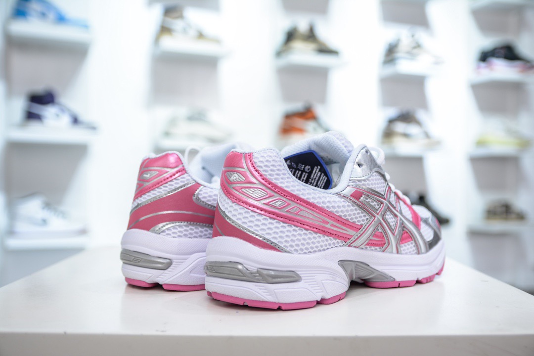 As*ic*s gel-1130 white pure silver pink  1202a507-100