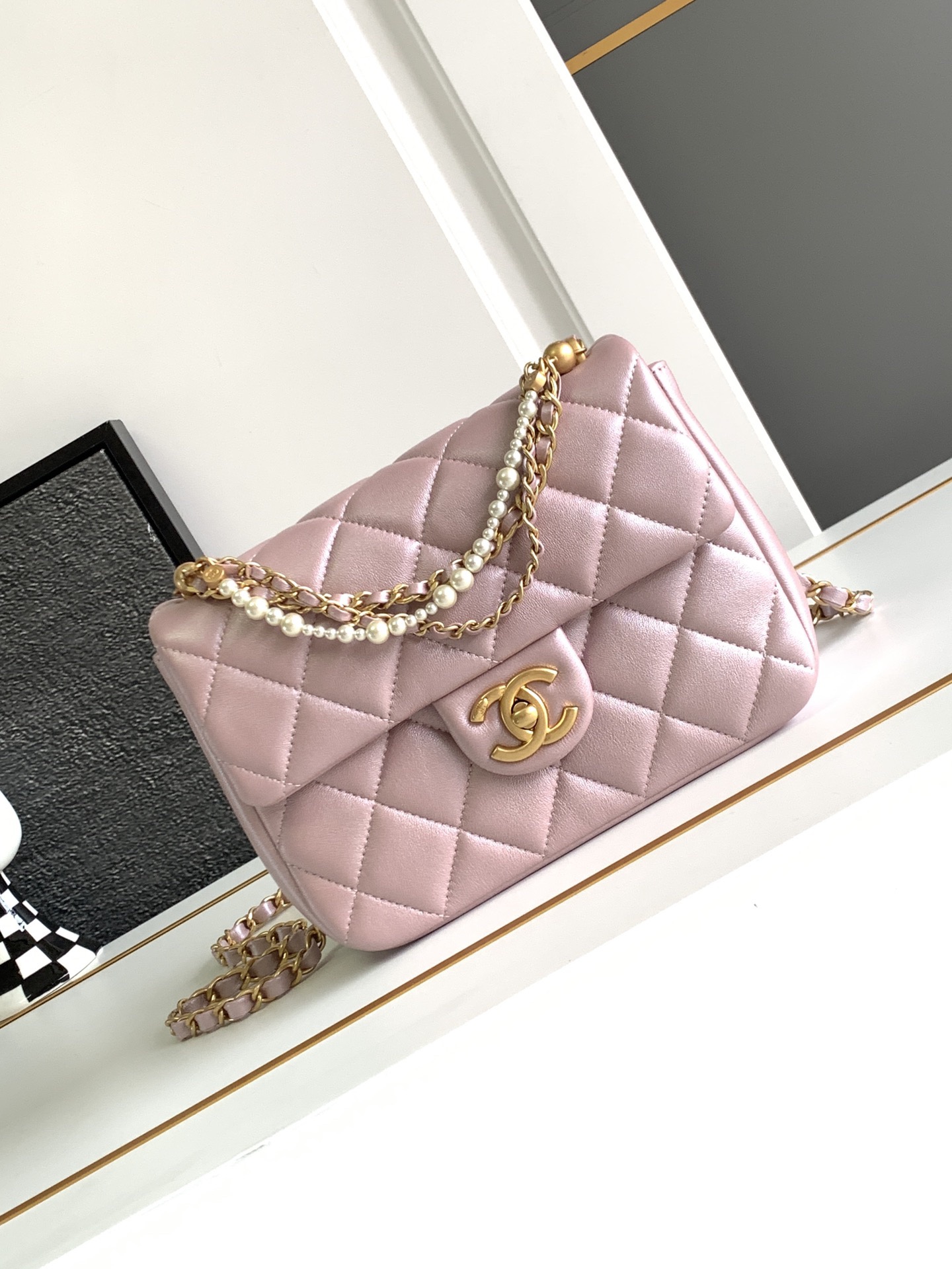 Ch*el mini flap bag 19cm 2024121001