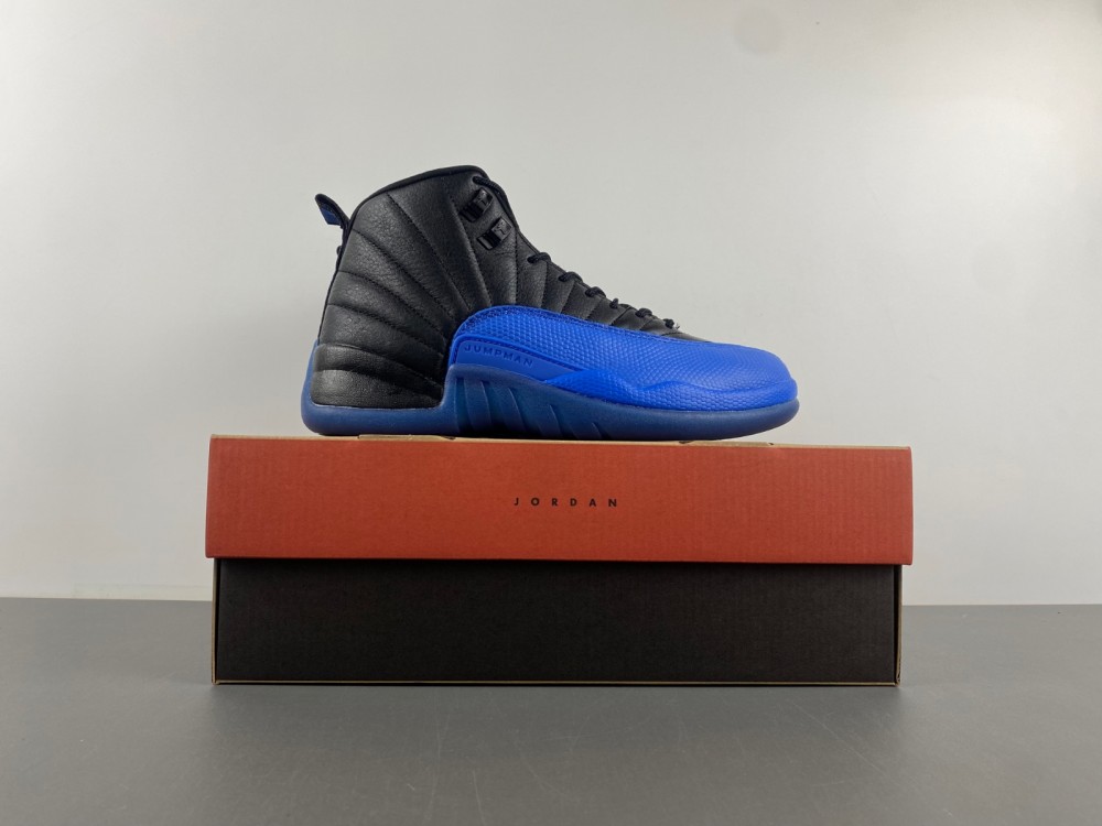Jordan 12 Retro Black Game Royal  130690-014