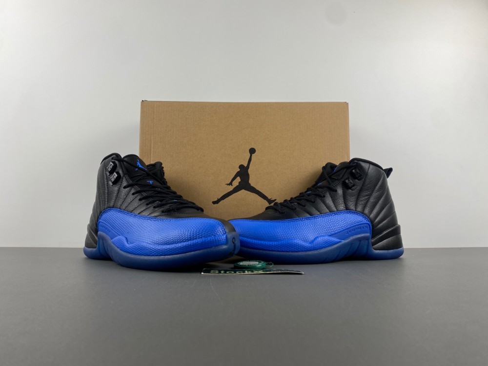 Jordan 12 Retro Black Game Royal  130690-014