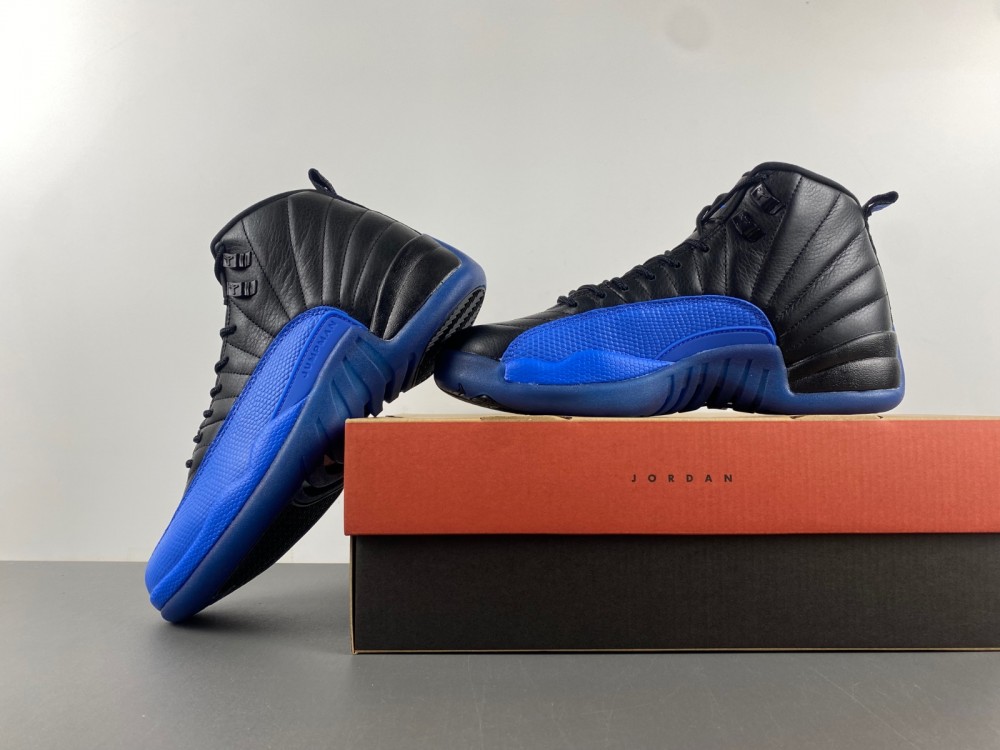 Jordan 12 Retro Black Game Royal  130690-014