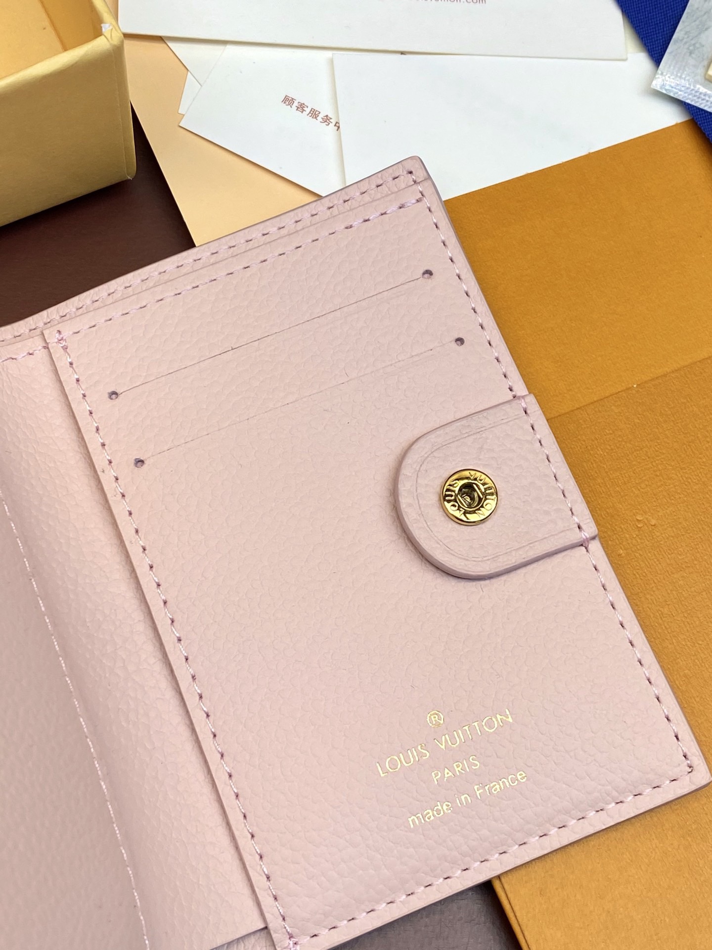 LV wallet pink 9*11.5*1.5CM 2024122701