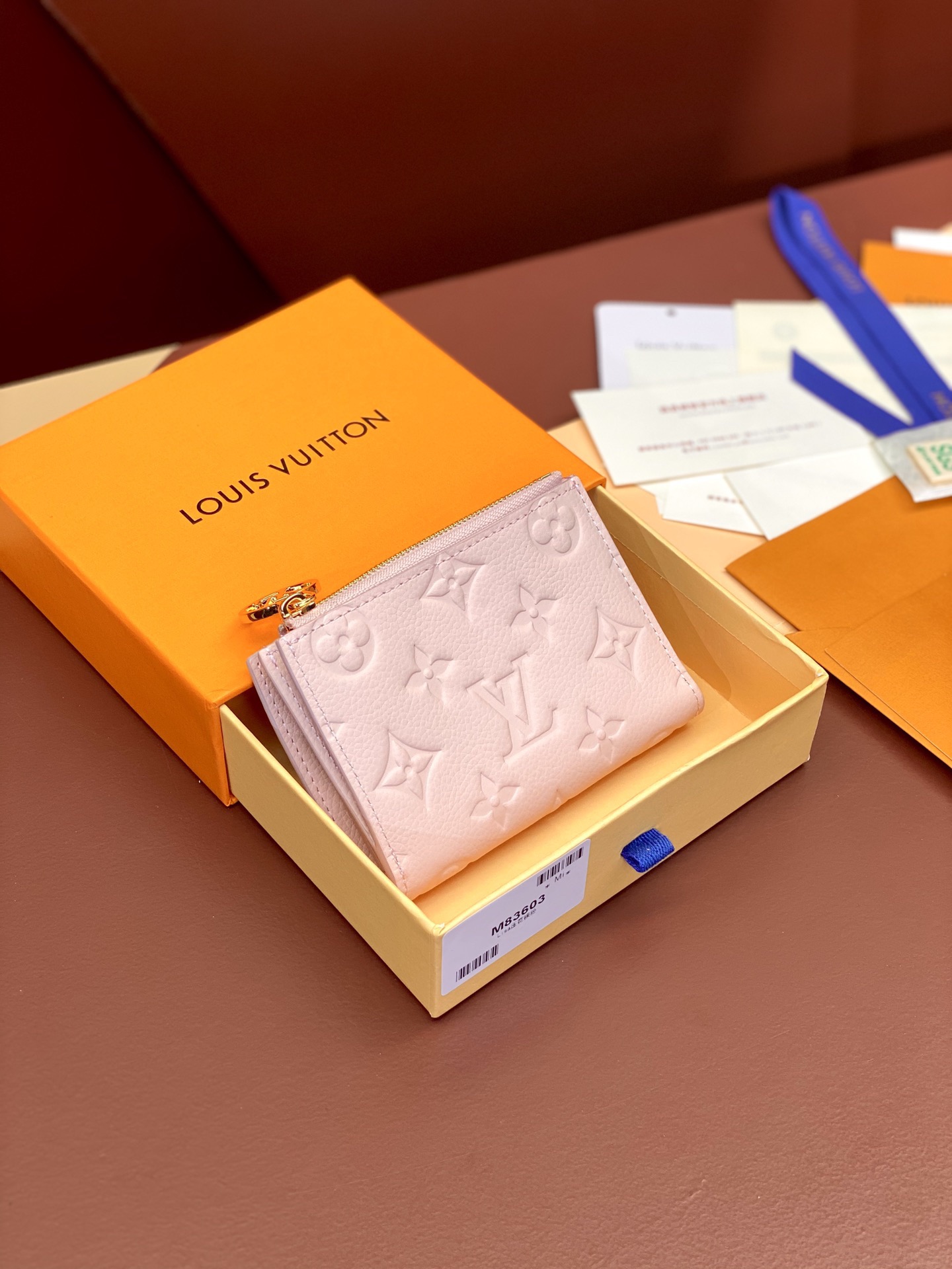 LV wallet pink 9*11.5*1.5CM 2024122701