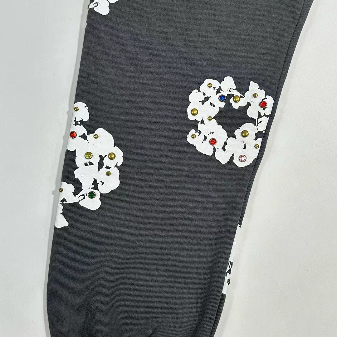 Denim Tears Rhinestone Grey 2024020702