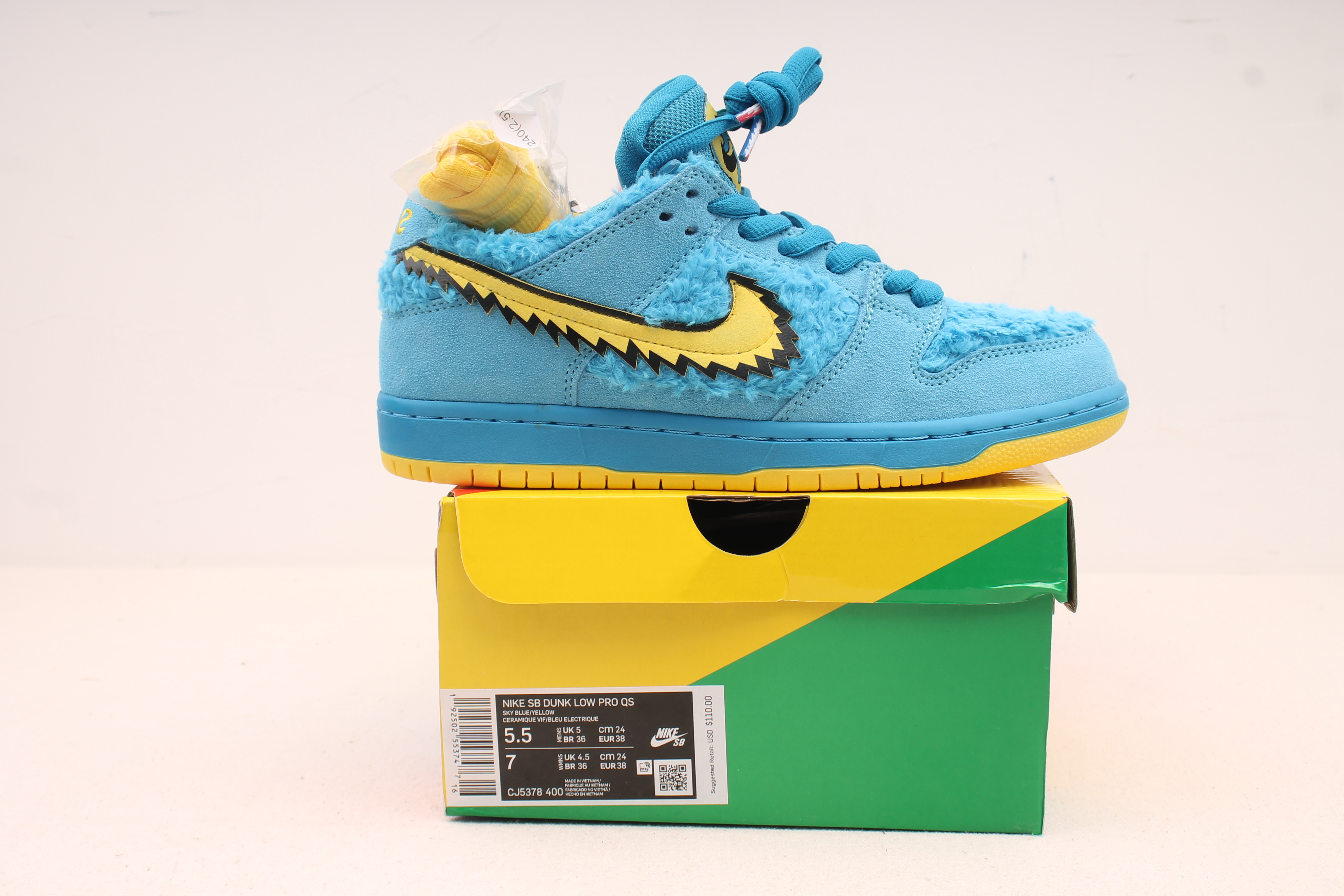 GRATEFUL DEAD X NIKE SB DUNK LOW CJ5378-400