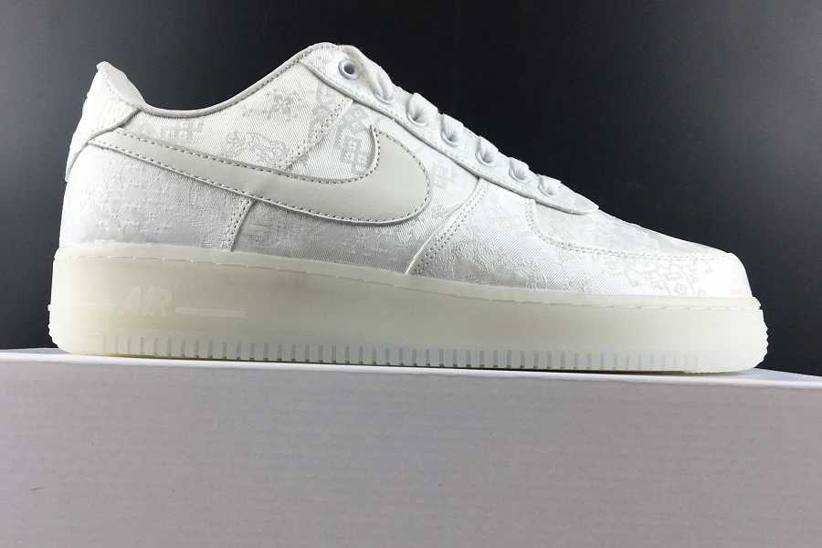 CLOT x Nike Air Force 1 Premium AF1 AO9286-100