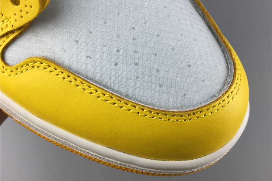 Jordan 1 Retro High OFF-WHITE Canary Yellow AQ0818-149