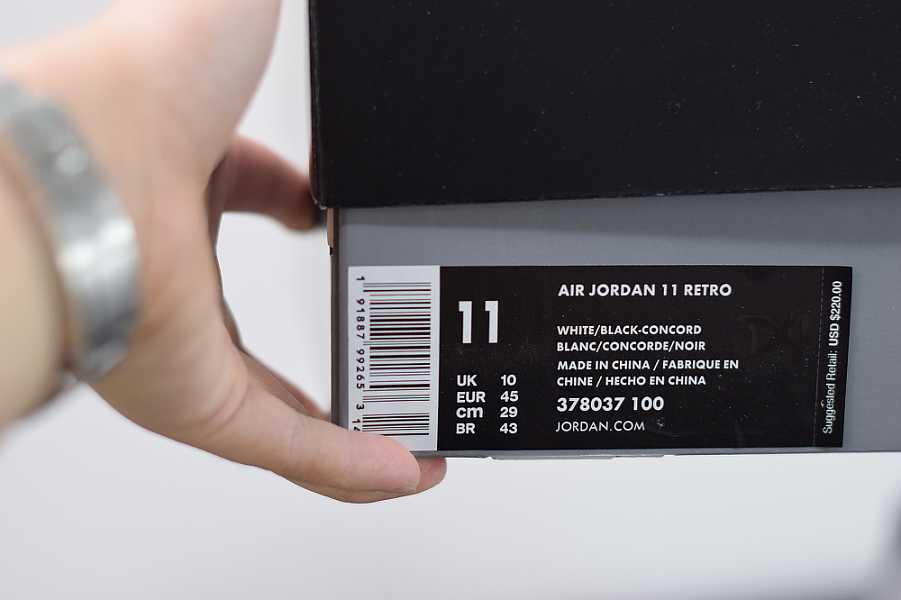 Jordan 11 Retro Concord  378037-100