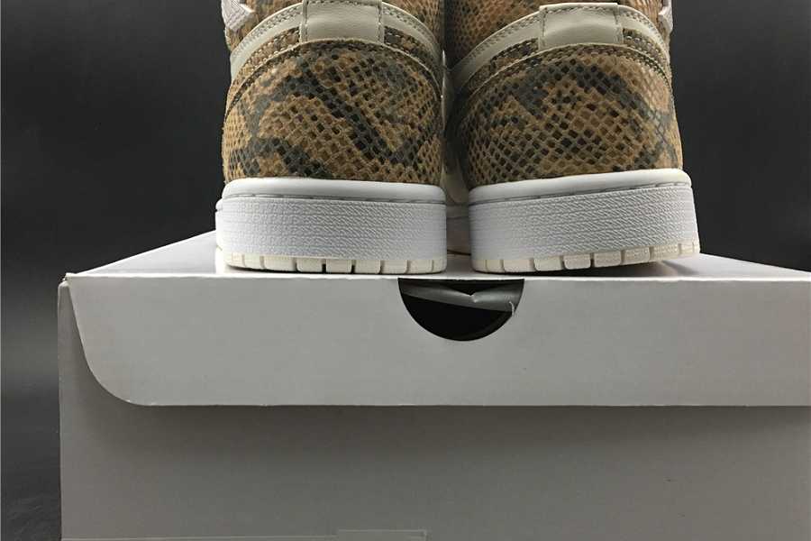 Air Jordan 1 Retro High snake skin AH7389-004