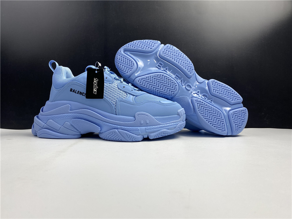 Ba1enc1aga Triple S Light Blue 524039W2FW14800