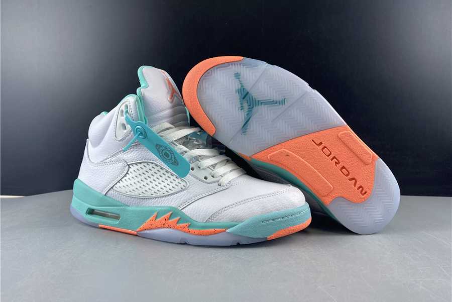 Air Jordan 5 GS Light Aqua 440892-100