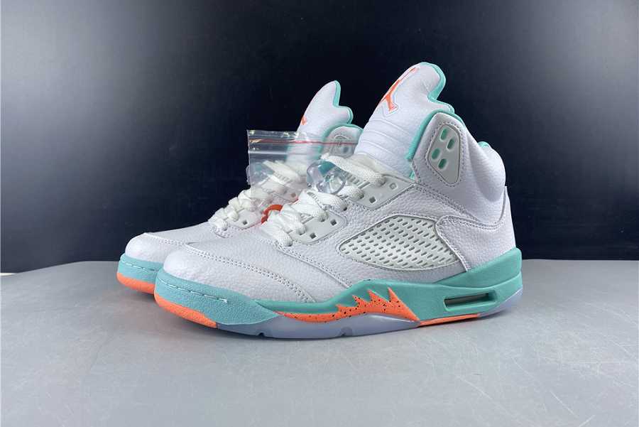 Air Jordan 5 GS Light Aqua 440892-100