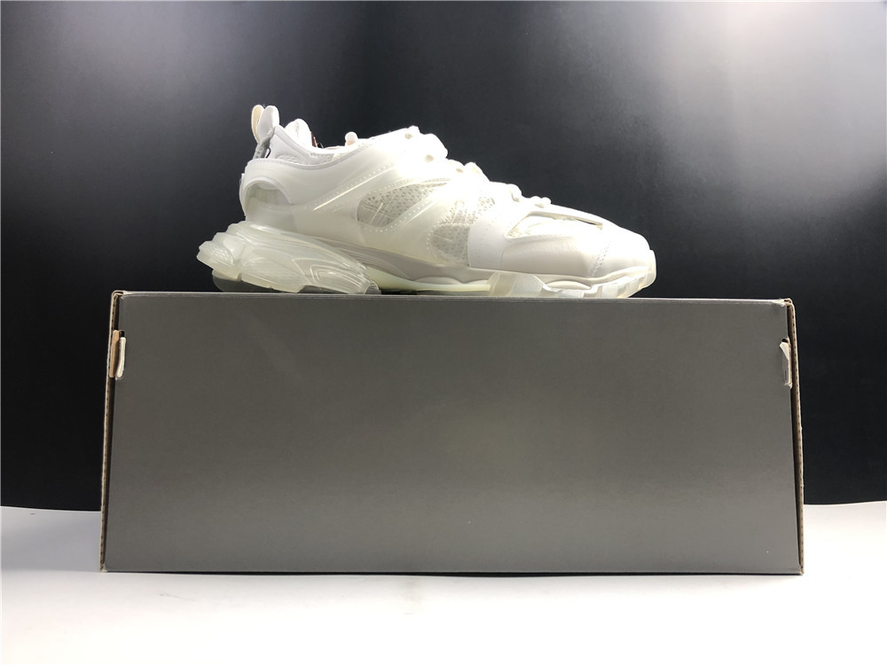 Ba1enc1aga Track Clear Sole White 647742W3BM19000