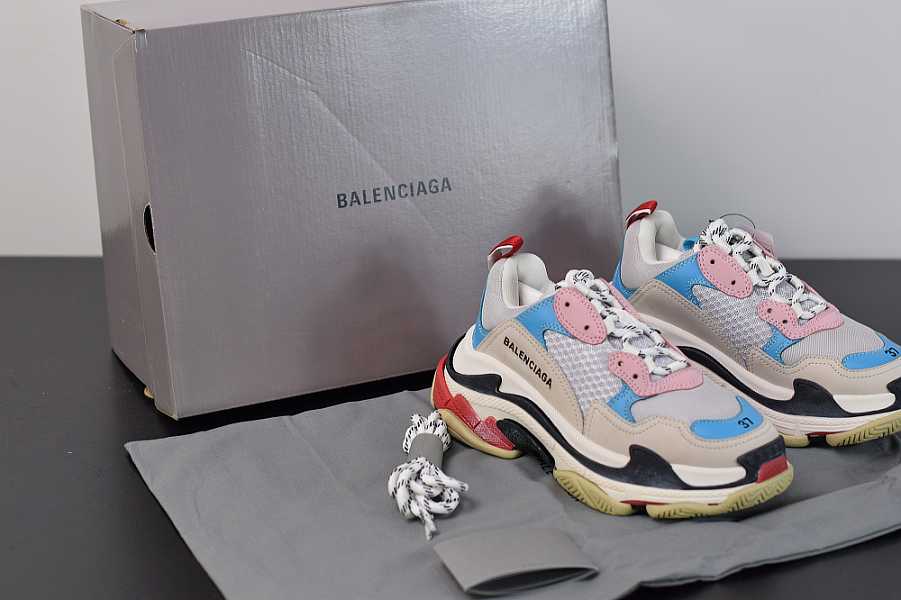Balenclaga Triple S Sneaker White 524039W09OH4196