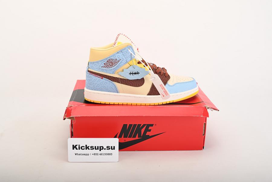 SL Air Jordan 1 High Mid FearlessAJ1 MID CU2803-200