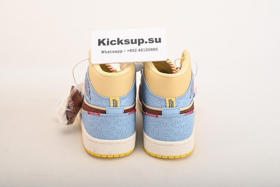 SL Air Jordan 1 High Mid FearlessAJ1 MID CU2803-200