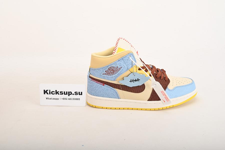 SL Air Jordan 1 High Mid FearlessAJ1 MID CU2803-200