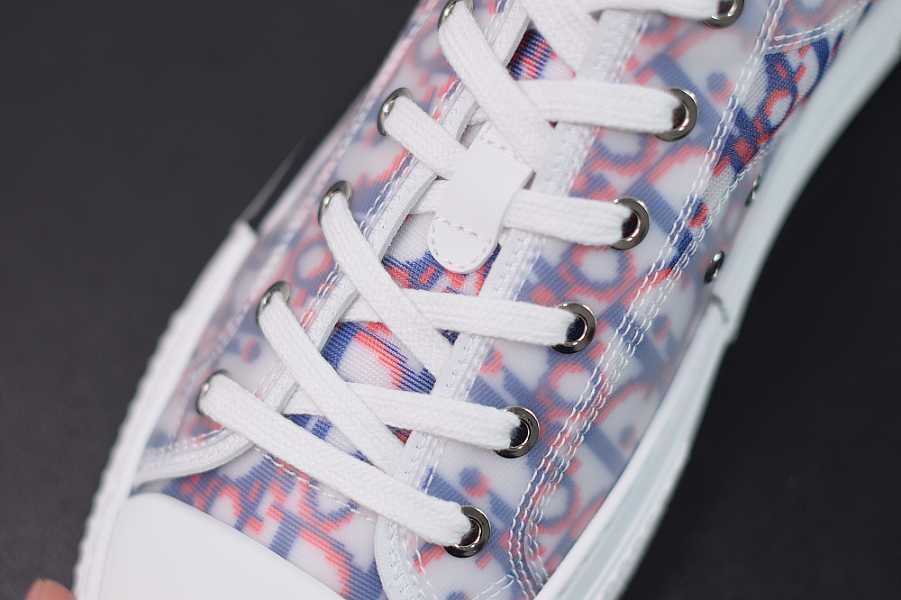 D10r B23 Oblique Sneakers RedBlue low 1057217413