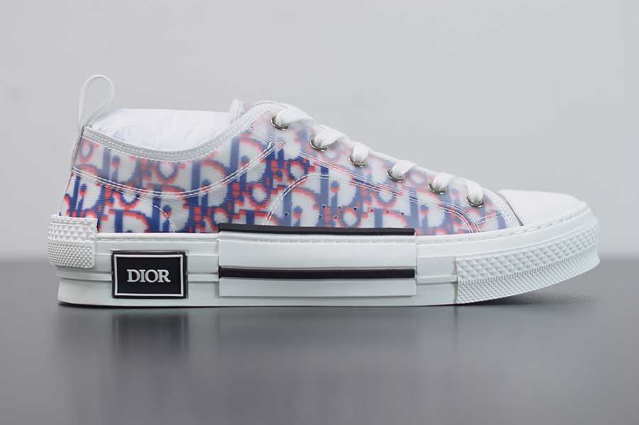 D10r B23 Oblique Sneakers RedBlue low 1057217413