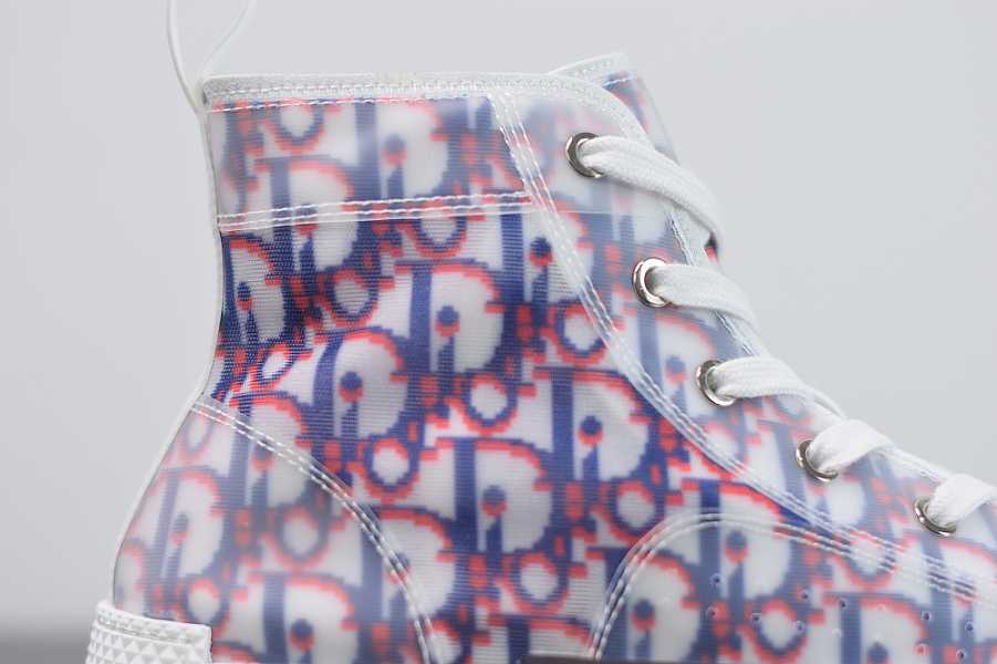 D10r B23 Oblique Sneakers Red Blue 1057217413