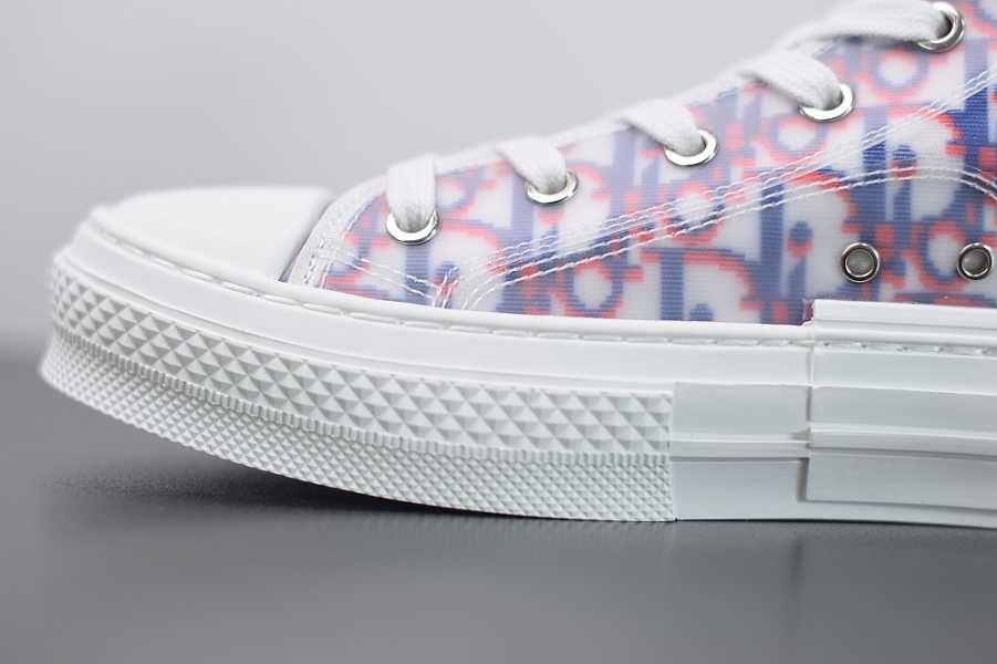 D10r B23 Oblique Sneakers Red Blue 1057217413