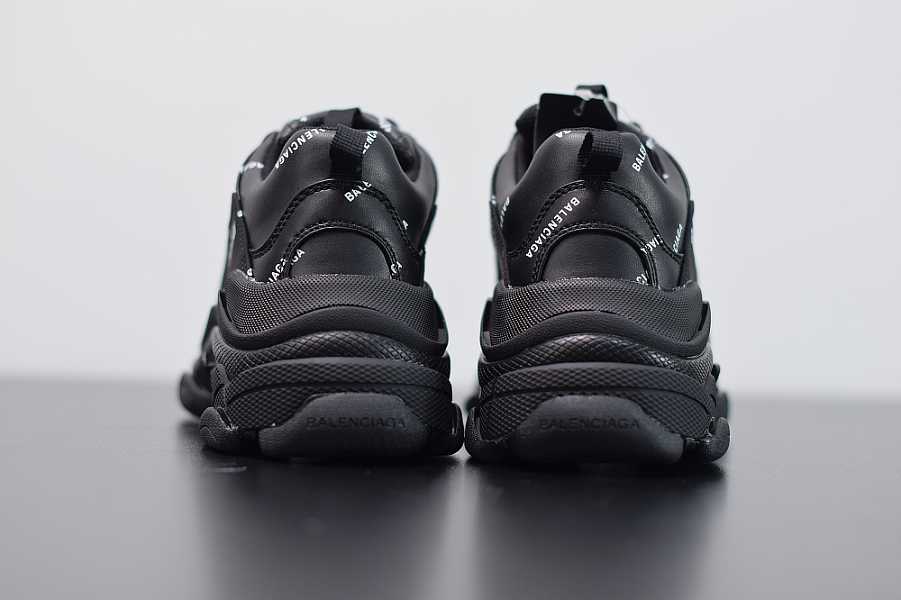 Balenc1a9a Triple S Leather And Nylon Sneakers 524039W06E22020