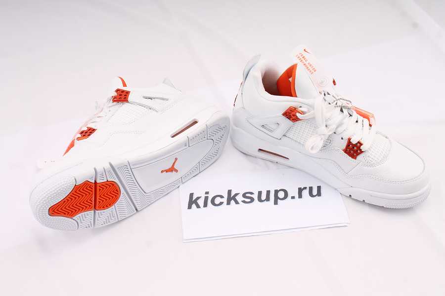 Jordan 4 Retro Metallic Orange CT8527-118