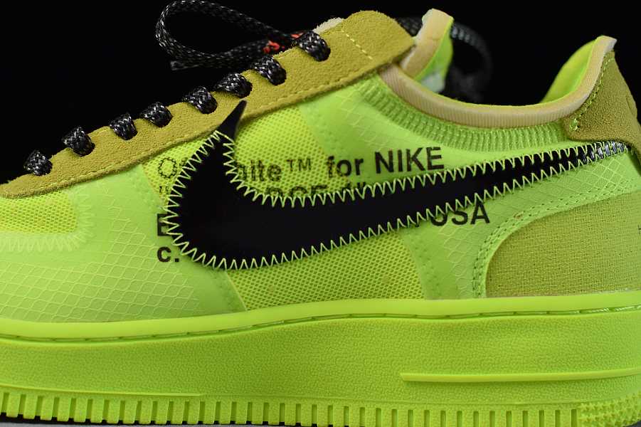 Off White x Nike Air Force 1 Low White AO4606-700