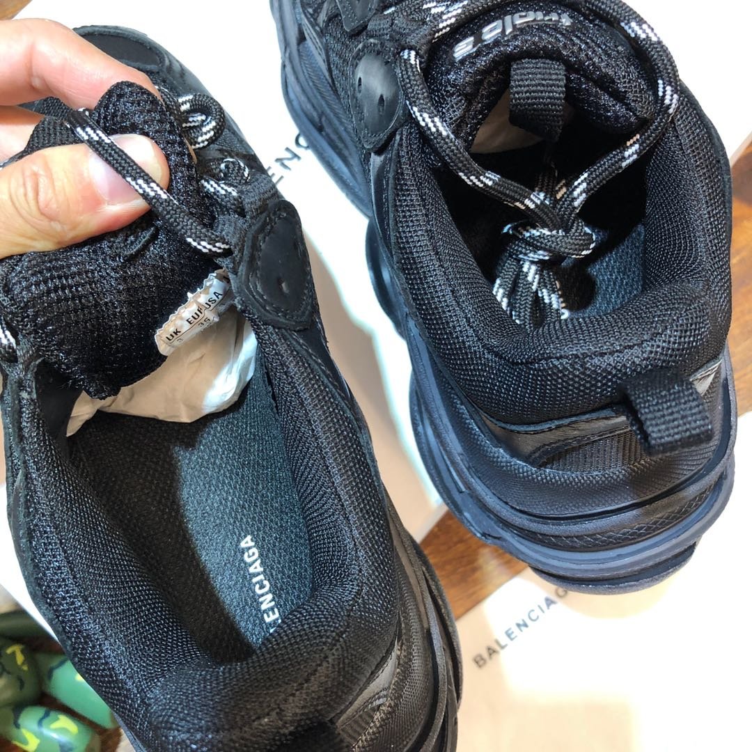 Ba1enc1aga Triple S Triple Black51278 W0901 1000