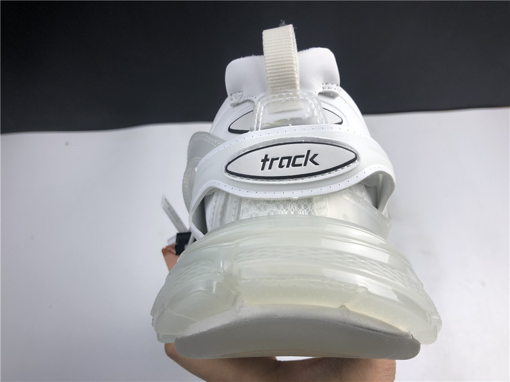 Ba1enc1aga Track Clear Sole White 647742W3BM19000