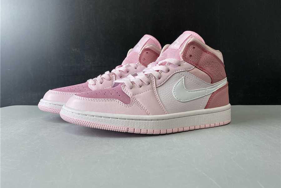 Air Jordan 1 Mid WMNS Digital Pink CW5379-600