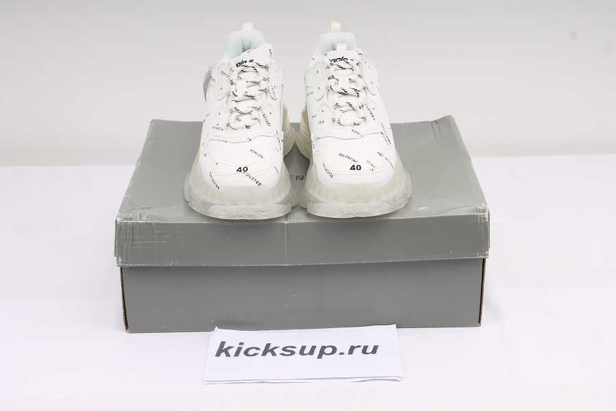 Ba1enc1aga Triple S White Sneaker 617535 W2UA1 7320