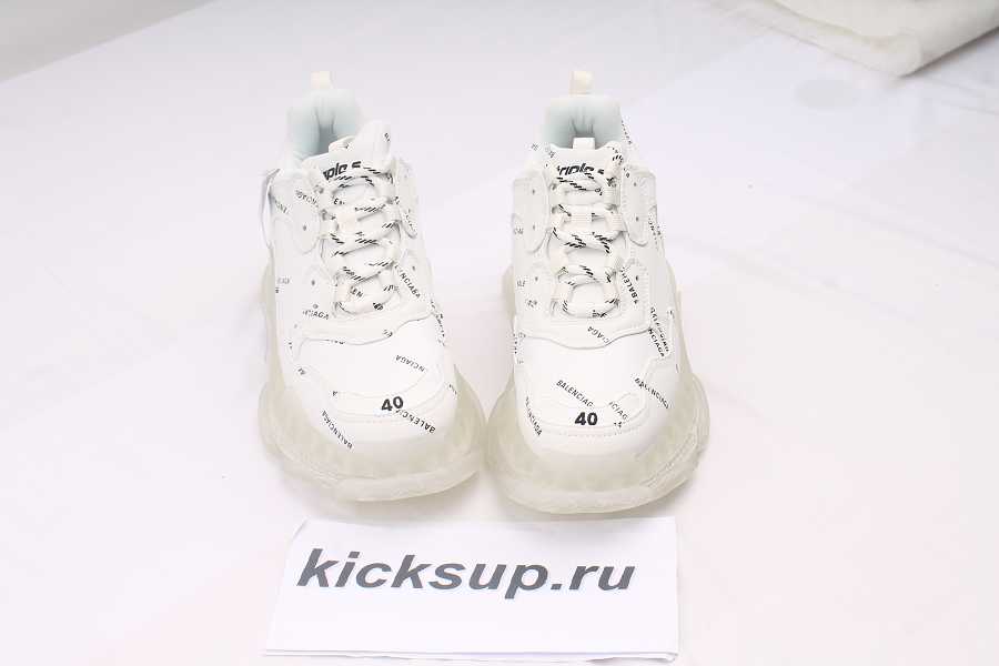 Ba1enc1aga Triple S White Sneaker 617535 W2UA1 7320