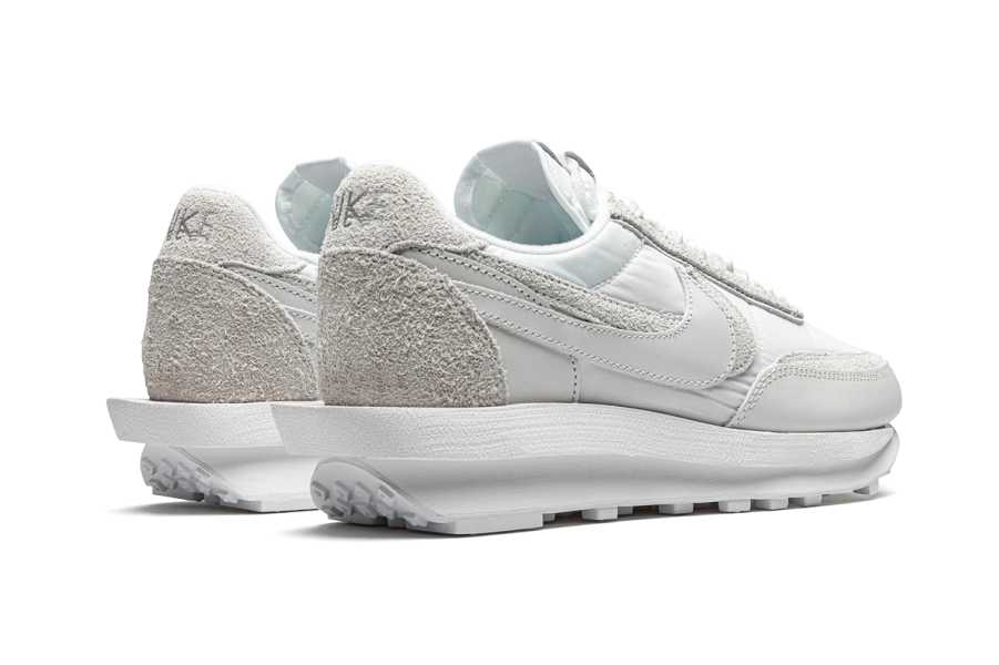 Nike sacai white nylon