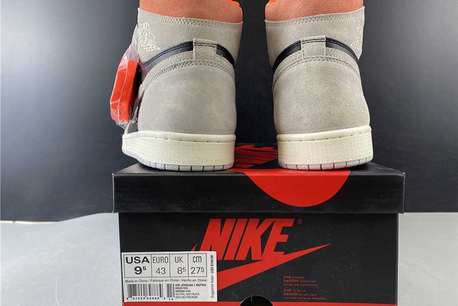 Jordan 1 Retro High Neutral Grey Hyper 555088-018