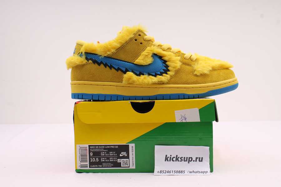 Dead x Nike SB Dunk Low Yellow Bear CJ5378-300