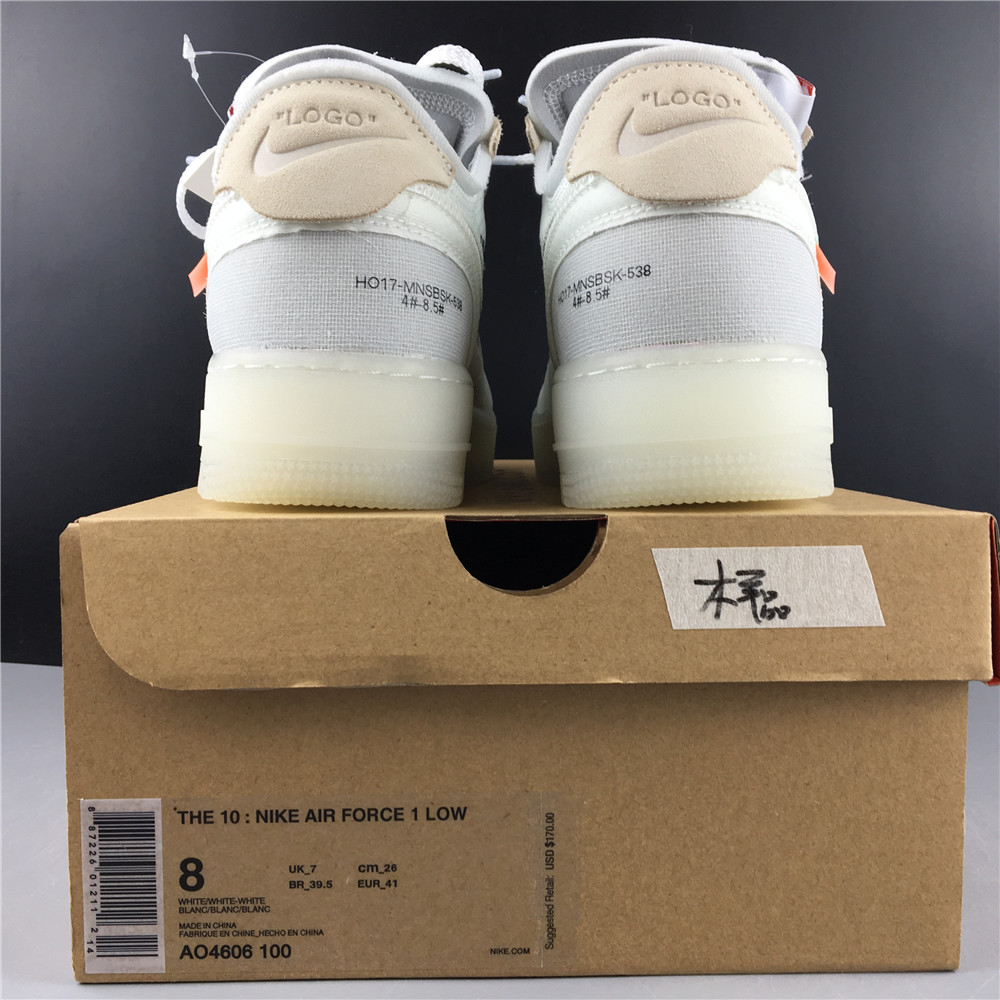 Nike Air Force 1 Low Off-White AO4606-100