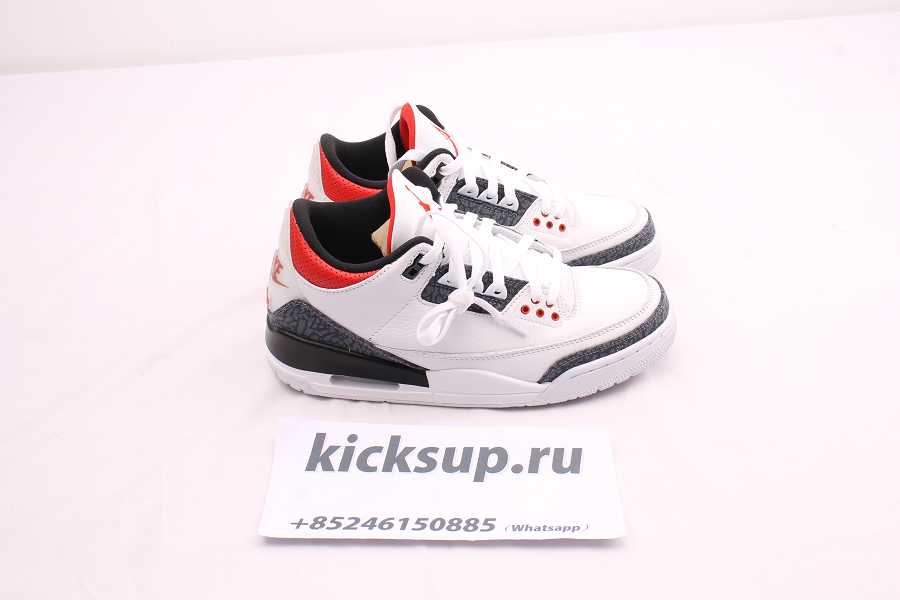Air Jordan 3 SE DNM Fire Red White CZ6431-100