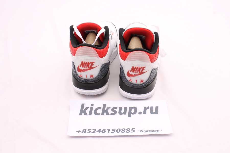 Air Jordan 3 SE DNM Fire Red White CZ6431-100